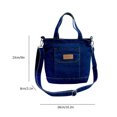 thumbnail image 3 of Bolso bandolera para mujer con correas ajustables, bolso informal, bolso de mano y monedero diario, 3 of 8