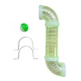 thumbnail image 4 of Part de bricolaje de tablero ocupado, aprendizaje de tubo de desarrollo temprano, material de bricolaje, accesorios sensoriales para niños regalos de Verde, 4 of 8