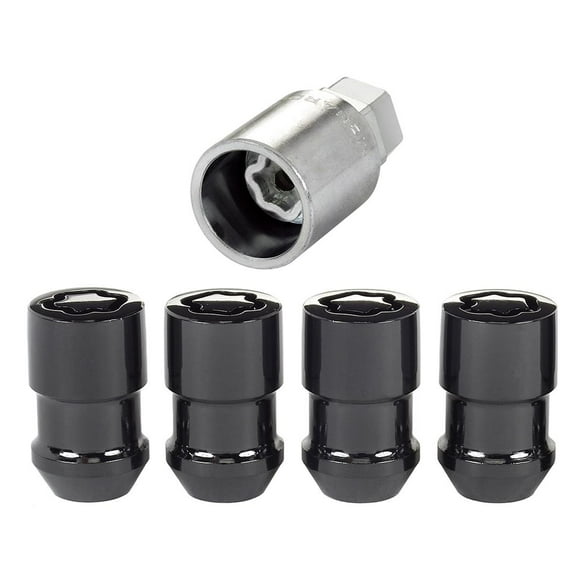 McGard Wheel Access Wheel Lock 24026 Lug Nut Lock; 12 Millimeter X 1.5 Thread Size; Conical Seat; Acorn Lug Use With Steel/Aluminum Wheels; 1.46 Inch Overall Length; 3/4 Inch Wrench Size; Black Chrome