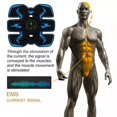 thumbnail image 3 of Xhy Abs Stimulator Intelligence Muscle Machine Trainer Portable AB Toner Fitness Binder Gym Belt Home Office Fitness Workout Equipment for Abdomen for Men Woman, 3 of 10