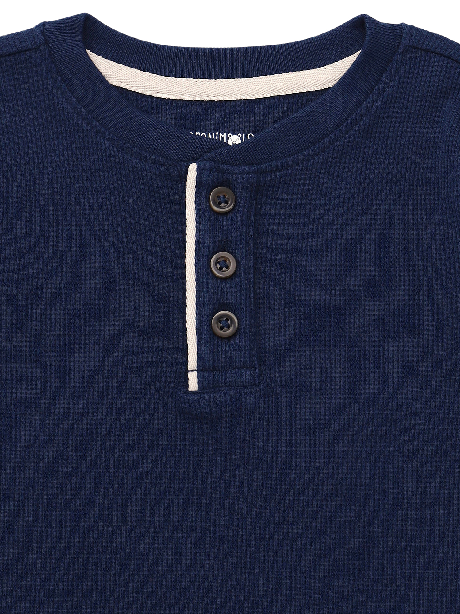 Garanimals Toddler Boys Assorted Henley Tops with Long Sleeves, 3-Pack, Sizes 18M-5T