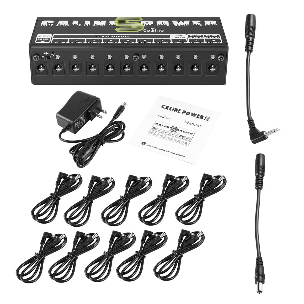 Hottest Cp 05 10 Ports Isolated Output Effector Power Supply Professional For Guitar Effect Pedals Power Supply Us Walmart Com
