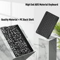thumbnail image 3 of Fintie Keyboard Case for Samsung Galaxy Tab S10 Lite/ S10 FE/ S9 FE 5G 10.9 Inch/Tab S9 11 Inch with S Pen Holder, Slim Stand Cover Detachable Wireless Bluetooth Keyboard, Composition Book, 3 of 9