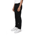 thumbnail image 2 of Smoke Rise Men's Jet Black Essential Slim Fit Denim Jeans size W30/32L, 2 of 6