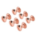 thumbnail image 3 of Book Binding Screw, 200 Sets Metal Nail Rivet Studs Uniform Coating Curved Surfaces  For Photo Album Gold, 3 of 8