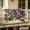 Multicolor#3, variant on Artificial Hedge Fence Faux Leaf Screen Panel Plastic Expandable Construction Lifelike Foliage Weatherproof Balcony Outdoor Privacy Decor