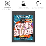 EYAEYAO 99% Pure Copper Sulfate Pentahydrate 2 lb, Fine Blue Copper Sulfate Crystals & Powder