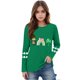 thumbnail image 3 of Blusas y camisas de manga larga con cuello redondo, moda del Día de San Patricio, blusa informal con estampado bonito de manga larga para niños y niñas., 3 of 5