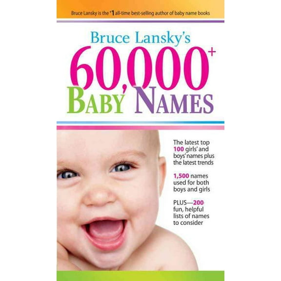 Pre-Owned 60,000  Baby Names (Mass Market Paperback) 0684047020 9780684047027