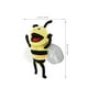 thumbnail image 4 of Marioneta de mano de abeja de dibujos animados de peluche, marioneta de juego de imaginación interactiva con insectos rellenos, 4 of 6
