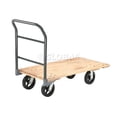 thumbnail image 2 of Platform Truck w/Hardwood Deck, 60 x 30, 2400 Lb. Capacity, 8" Rubber Casters, 2 of 3