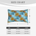 thumbnail image 4 of Balery Sunflowers Bedding Queen Pillow Cases - Envelope Closure - Soft Brushed Microfiber Fabric - Shrinkage and Fade Resistant Pillow Cases-16"x24", 4 of 6