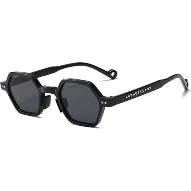 EUPHORIC99 | Lentes de Sol Hombre - Lentes de Sol Mujer | Accesorios para Hombre y Mujer | Gafas de Sol - Regalos Unisex | Slim Black