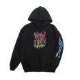thumbnail image 6 of Death Row Records Men's 1991 Electric Graphic Logo Hoodie Sweatshirt (Small, Black), 6 of 6