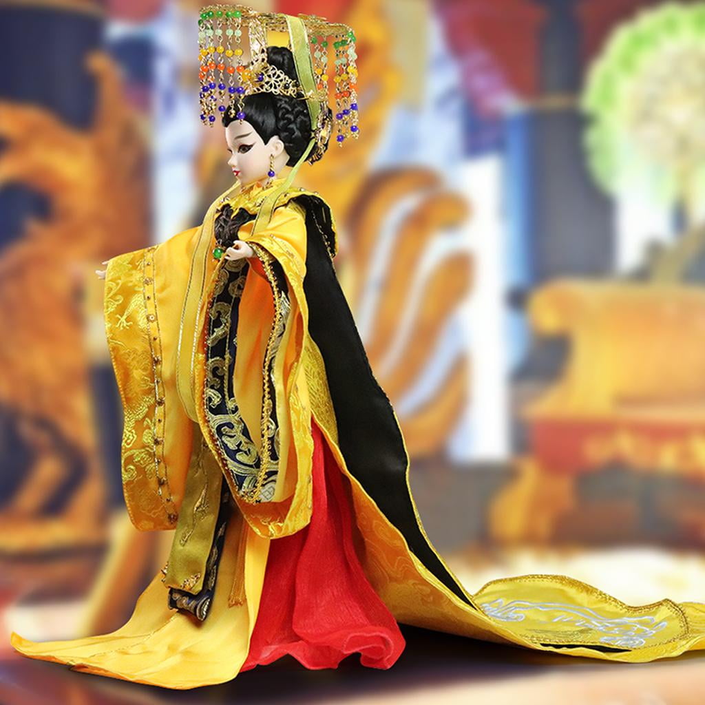 1:6 BJD Empress Consort Wu Zetian Figure Doll Set Toy For Kids Xmas Gifts 