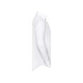 thumbnail image 3 of Russell Collection Mens Herringbone Tailored Long-Sleeved Formal Shirt, 3 of 3