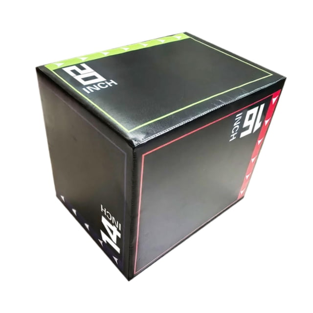 Cajón de Salto Pliométrico 3 en 1, Agilidad, Ejercicio Robusto para Gimnasio en Casa, Fitness Versátil, Cajón Pliométrico, Acondicionamiento, Entrenam Estilo H