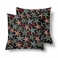 thumbnail image 2 of MKHERT Bright Starfishes Throw Pillowcase Pillow Cover Cushion Couver 18x18 inch, Set of 2, 2 of 2