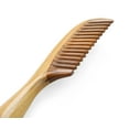thumbnail image 6 of Onedor Handmade 100% Natural Green Sandalwood Hair Combs - Anti-Static Sandalwood Scent Natural Hair Detangler Wooden Comb (Wide Tooth), 6 of 8