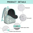 thumbnail image 4 of Nature Lover’s Dragonfly Backpack, Waterproof School Bag with Elegant Insect Print Pattern, Lightweight and Durable for Students, 4 of 5