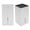 White (EU Version), variant on Yajisi Portable Dehumidifier 350ml/D Quiet Small Electric Humidity Absorber with 1.1L Water Tank (37.2 oz) for Bedroom Basement RV Hall Office - Ultra Quiet NTC Sensor White