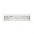 thumbnail image 3 of Furinno Helena 23-Inch Kitchen Counter Stackable Organizer Shelf, Marble White, 3 of 5