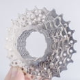 thumbnail image 5 of FOMIYES 8 Speed Freewheel Silver Steel Bike Cassette Flywheel for Smooth Chain Rotation 11 to 28t, 5 of 8