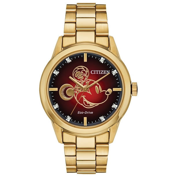citizen eco drive mickey mouse watch