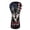 Wolf American Flag, variant on Yuyamidu American Flag Golf Club Head Covers for Driver 3/5 Woods Hybrids, 4th of July Golf Head Covers Waterproof Golf Club Cover Accessory