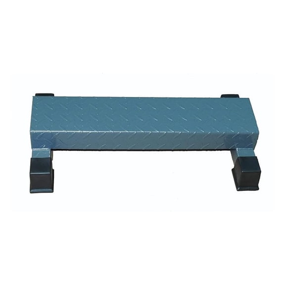 Calf Raise Block Platform - Heavy Duty Steel Calf Blocker - 1000 lb Capacity - Non Slip Surface - Adjustable Foot Plate - Home Gym Equipment