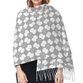 thumbnail image 5 of Shawl Wraps for Women - geometric ornamental print Oversized Fall Winter Fashion Blanket Scarf for Women, 5 of 6