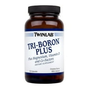 Twinlab tri-boron plus capsules, 120 ct