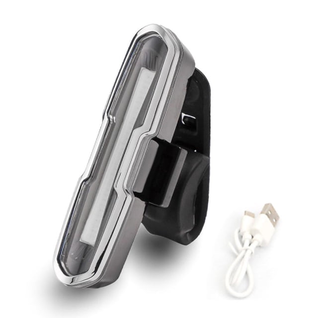 COB LED USB-Rechargeable Bike Tail Light Bicycles MTB Rear Warning Lamp