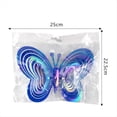 thumbnail image 5 of Hilanderos de Viento de Mariposa, Adornos Colgantes, Atrapavientos Disuasorio de PáJaros, CarillóN de Viento Giratorio, DecoracióN para el Hogar y el JardíN C, 5 of 5