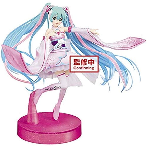 Figura de juguete Banpresto Hatsune Miku Racing Ver. Kimono ESPRESTO para vestir y peluquería Miku 2019, versión.