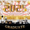 thumbnail image 1 of Vrorvz Graduation Photo Polyester Long Lasting Large Background for Parties Events Wrinkle Resistant Easy Storage Suit for Class of Celebrations and Decorations, 1 of 6