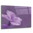 thumbnail image 2 of Epic Art 'Purple Dew' by Lori Deiter Acrylic Glass Wall Art, 36"x24", 2 of 8