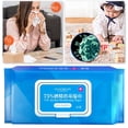 thumbnail image 4 of Lingettes Humides Portables 75% Concentration Lingettes Nettoyantes Portables Performance Finement Réglée, 4 of 5