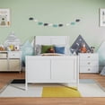 thumbnail image 2 of AFI Portland Twin Wood Foundation Bed Frame with Matching Footboard White, 2 of 13