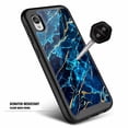 thumbnail image 4 of For Motorola Moto E6 Case, with Built-in Screen Protector, Nagebee Full-Body Protective Rugged Bumper Cover, Shockproof Durable Case (Sapphire), 4 of 5