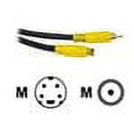 C2G Value Series 12ft Value Series Bi-Directional S-Video to Composite Video Cable - video cable - S-Video / composite video - 12 ft