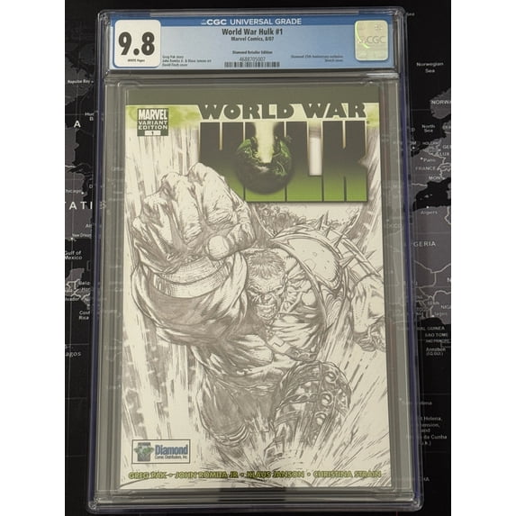 World War Hulk #1 - CGC 9.8 Comic Book