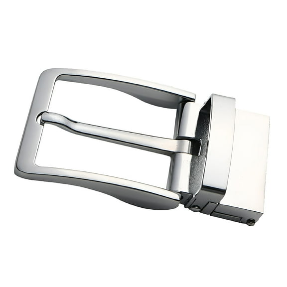 VANIDO Reversible Belt Buckle for Men Single Prong Square Belt Buckle Replacement - Fashion and Durable
