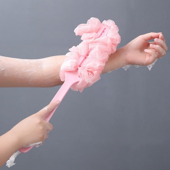 Long Handle Bath Shower Back Brush for Body Exfoliating