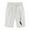 White, variant on Mrat Knee Length Shorts Ladies Women's Summer Printed Five Points Large Size Cotton Linen Pants Casual Pants Shorts Women Plus Size Half Short S-32 White M