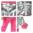 thumbnail image 4 of Pink 18 Inch Doll Clothes Set Jacket And Pants For 40 Cm Dolls Christmas Outfit Costume Accessory, 4 of 6