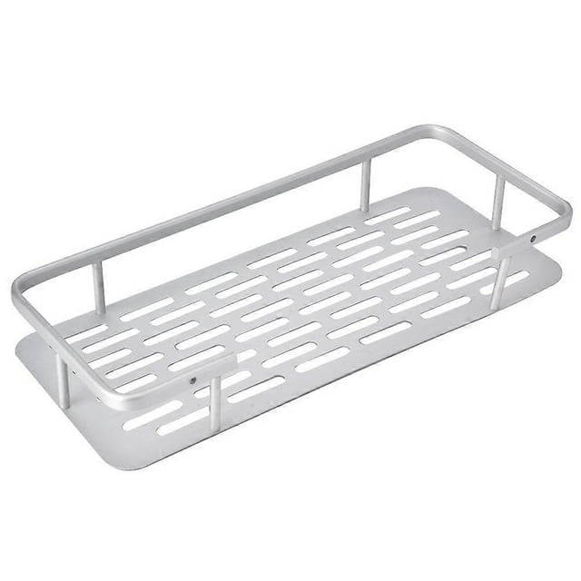 Étagère de rangement murale en aluminium pour salle de bain et cuisine