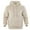 b-Beige, variant on ZHOUCHANKIDS Men's Hoodies & Sweatshirts - Lined Winter Zip Up Hoodie for Outdoor Sports Casual Comfortable Pullover Sweatshirt Suitable for Fall and Cold Weather Grey