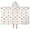Princess Carriage Castle-1, variant on Princess Carriage Castle Pattern Hooded Bath Towel，50"x30" for Ages 3 To 12 Kids, Quick Dry Lightweight Soft Microfiber Hood Beach Towel Cover Up for Kids