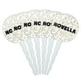 thumbnail image 1 of Novella Cupcake Picks Toppers - Set of 6 - Mutlicolored Speckles, 1 of 1